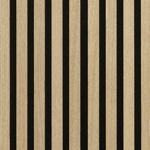 Acoustic Wood Panels 300x60 cm Harmony Premium - Ash - HomeHarmony.eu