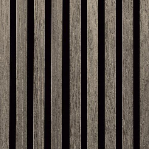 Acoustic Wood Panels 300x60 cm Harmony Premium - Grey Oak - HomeHarmony.eu