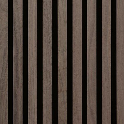 Acoustic Wood Panels 300x60 cm Harmony Premium - Walnut - HomeHarmony.eu